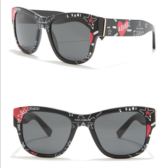 Dolce & Gabbana Accessories - Dolce & Gabbana 52 mm love sunglasses NWT